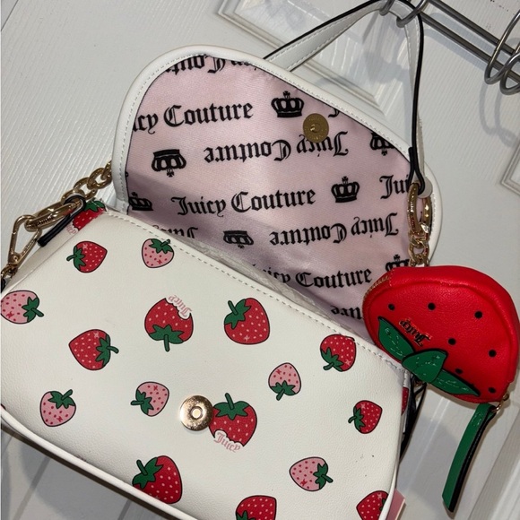 Juicy Couture Strawberry Shoulder Bag - Picture 3 of 4